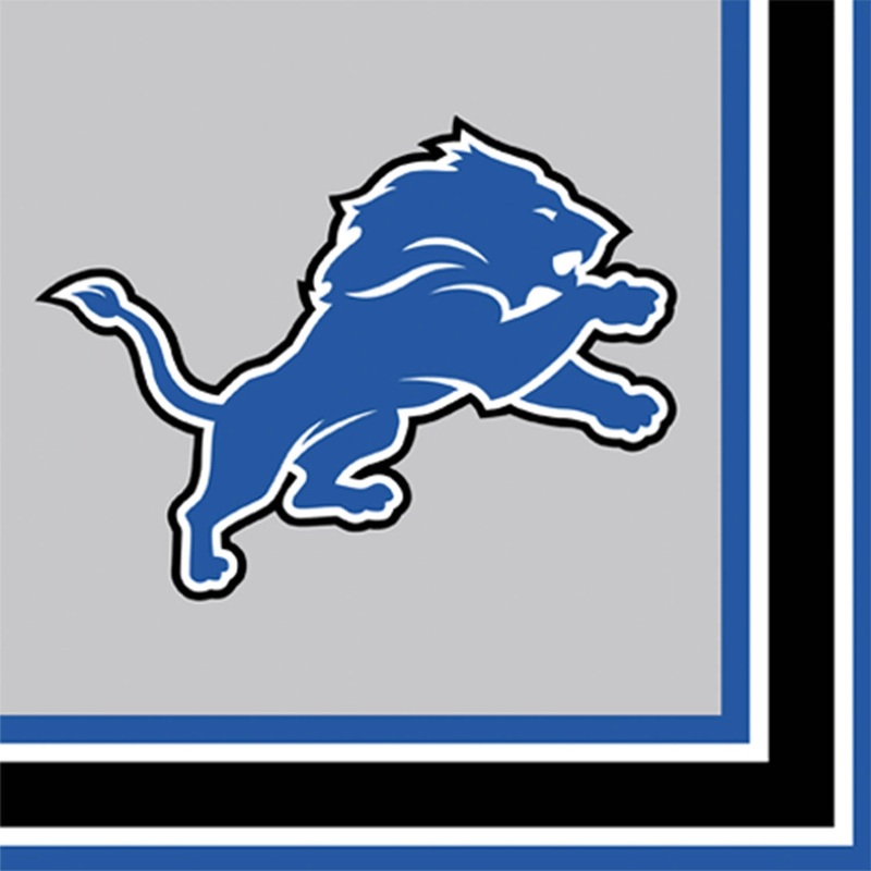 Detroit Lions Luncheon Napkins