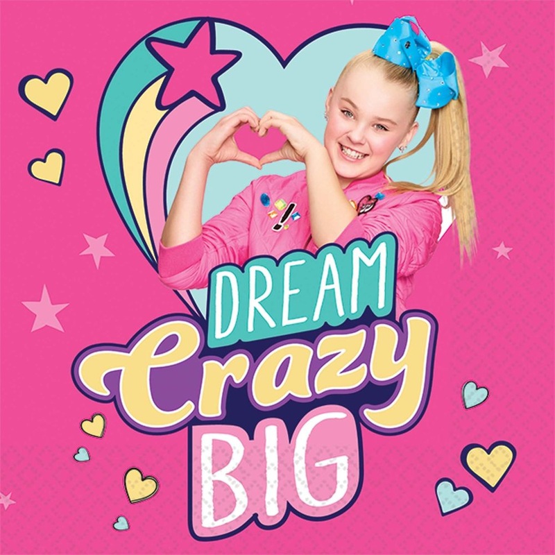 JoJo Siwa Beverage Napkins (16 ct)