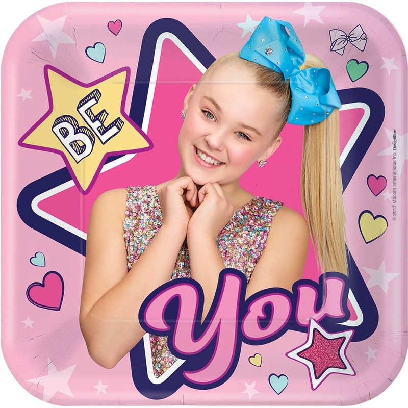 JoJo Siwa Paper Dessert Plates (8 ct)