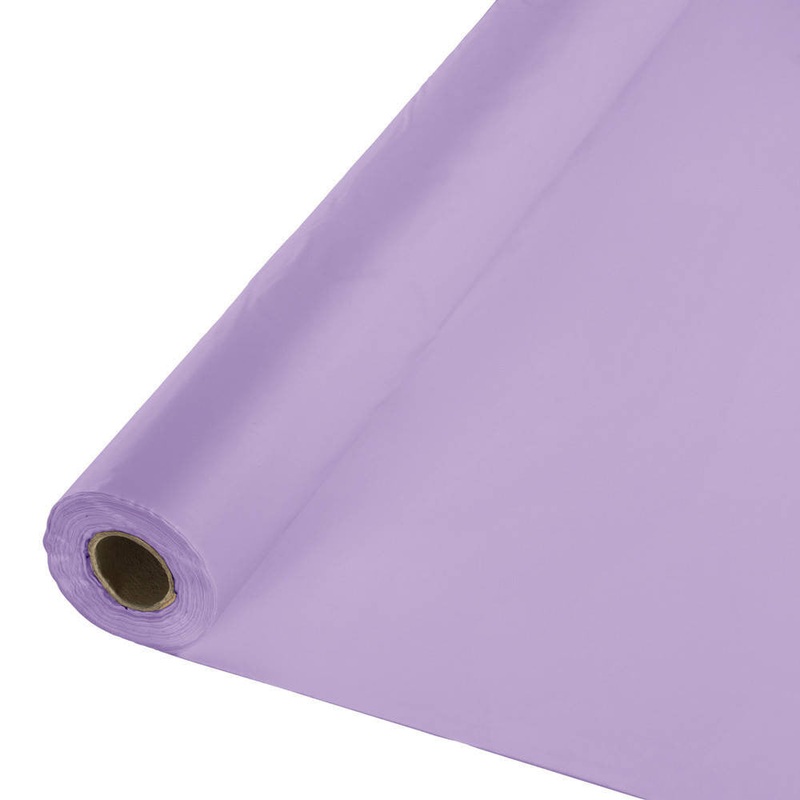 Luscious Lavender 100' Table Cover Roll
