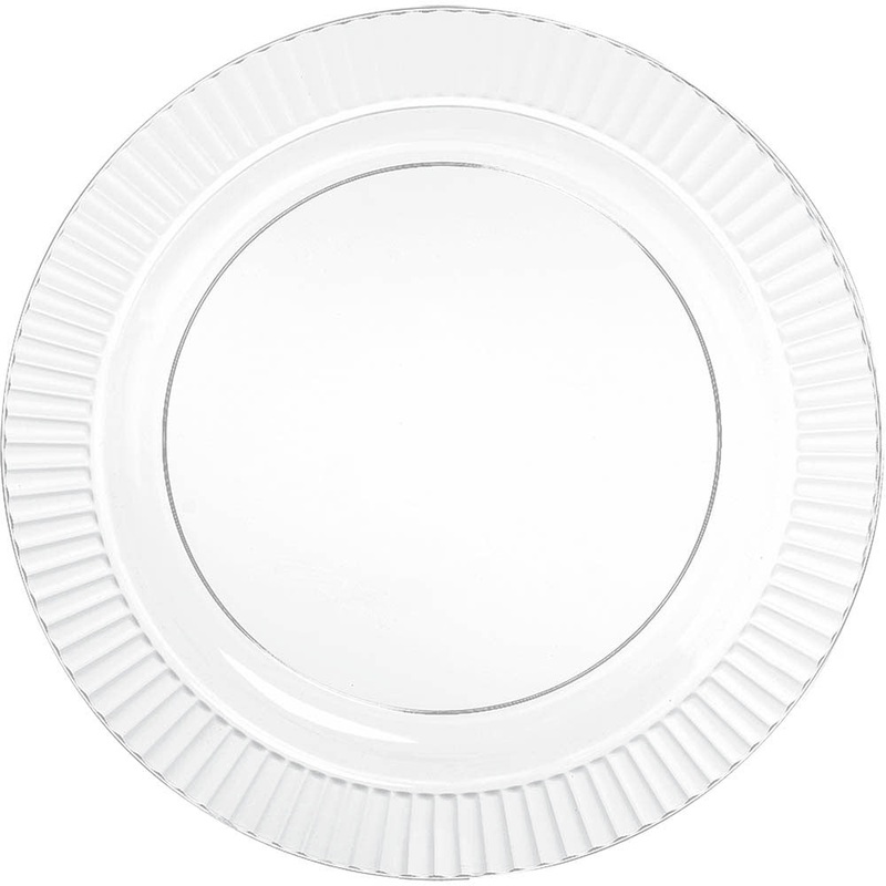 Premium Clear Banquet Plates