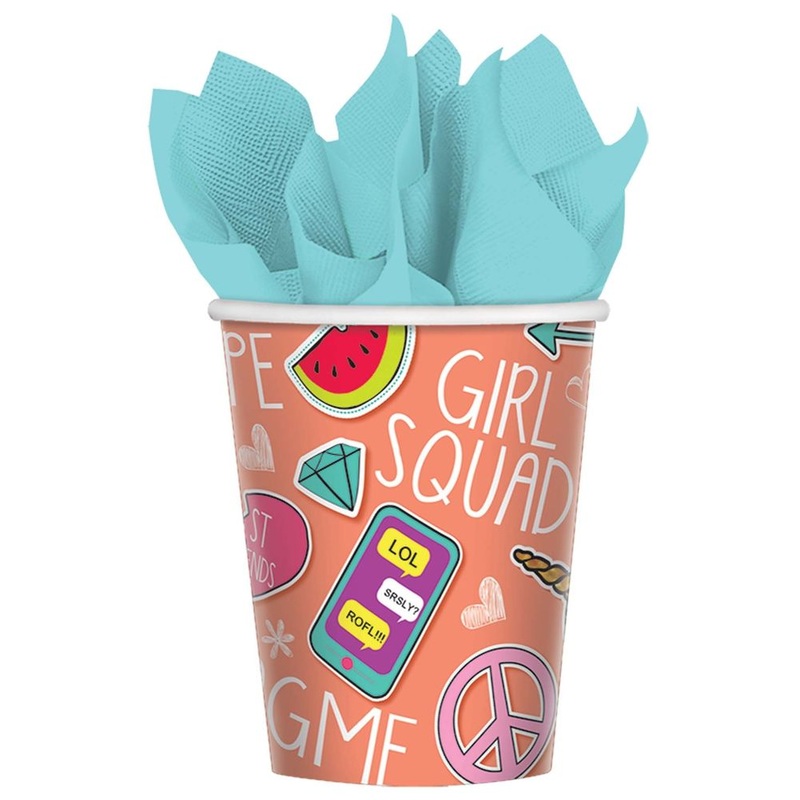 Selfie Celebration 9oz Paper Cups (8 ct)