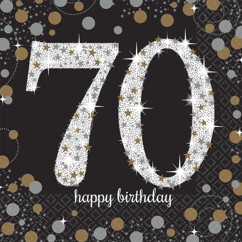 Sparkling Celebration 70 Luncheon Napkins (16 ct)