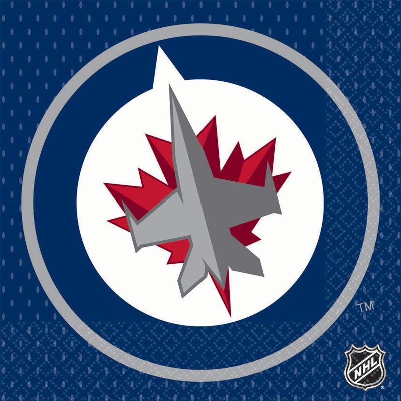 Winnipeg Jets Luncheon Napkins (16ct)