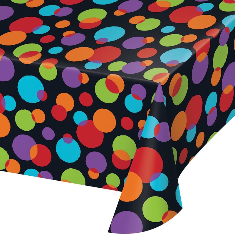 Balloon Birthday Plastic Rectangle Tablecover