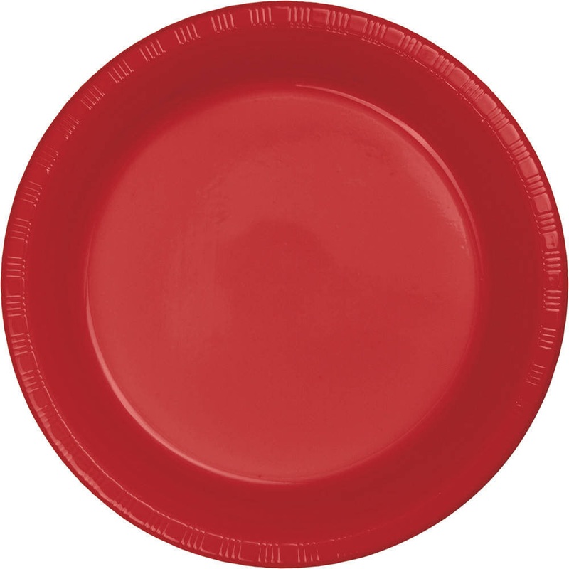 Classic Red Banquet Plates (50ct)