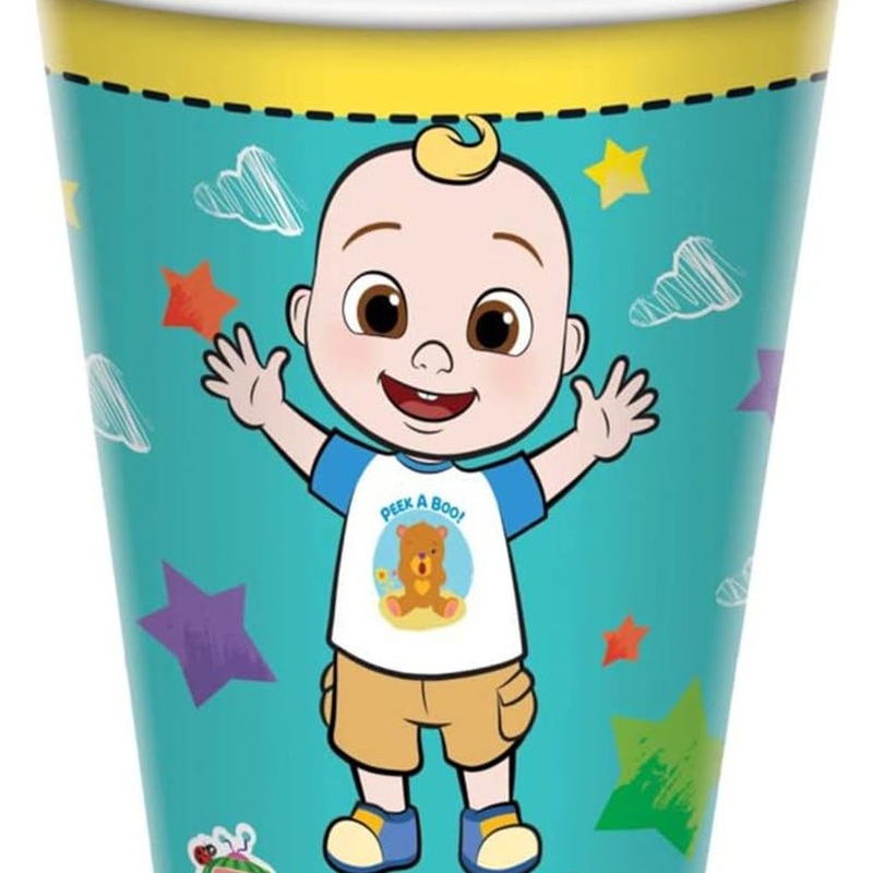Cocomelon 9oz Paper Cups (8ct)
