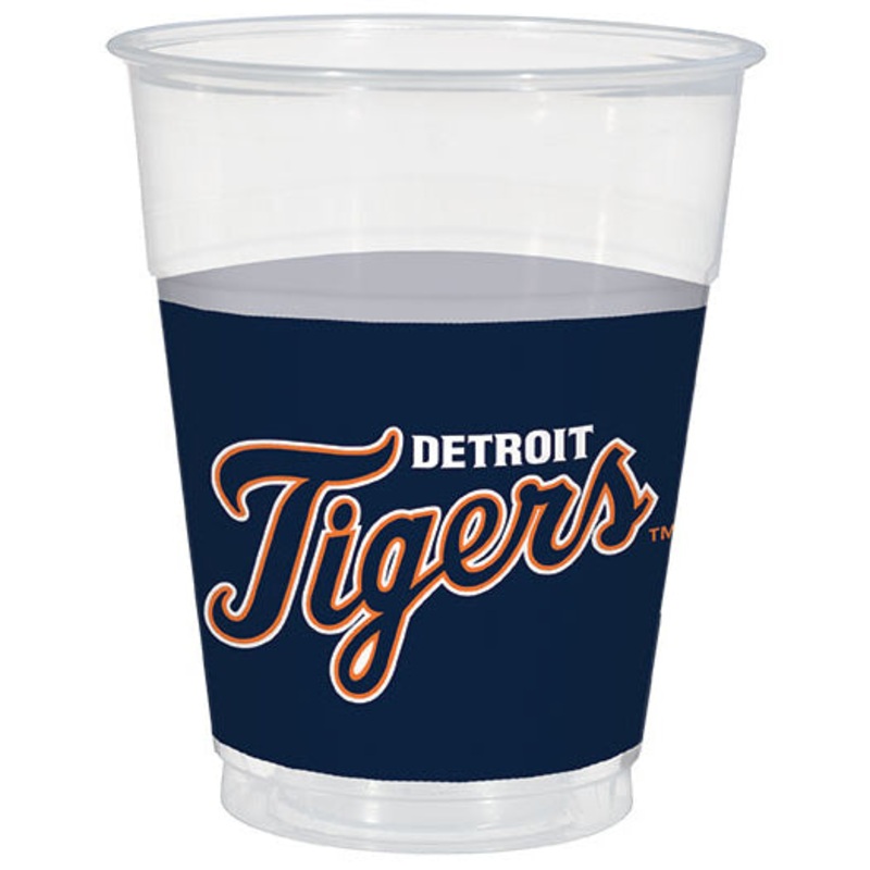 Detroit Tigers 16oz Plastic Cups (25 ct)