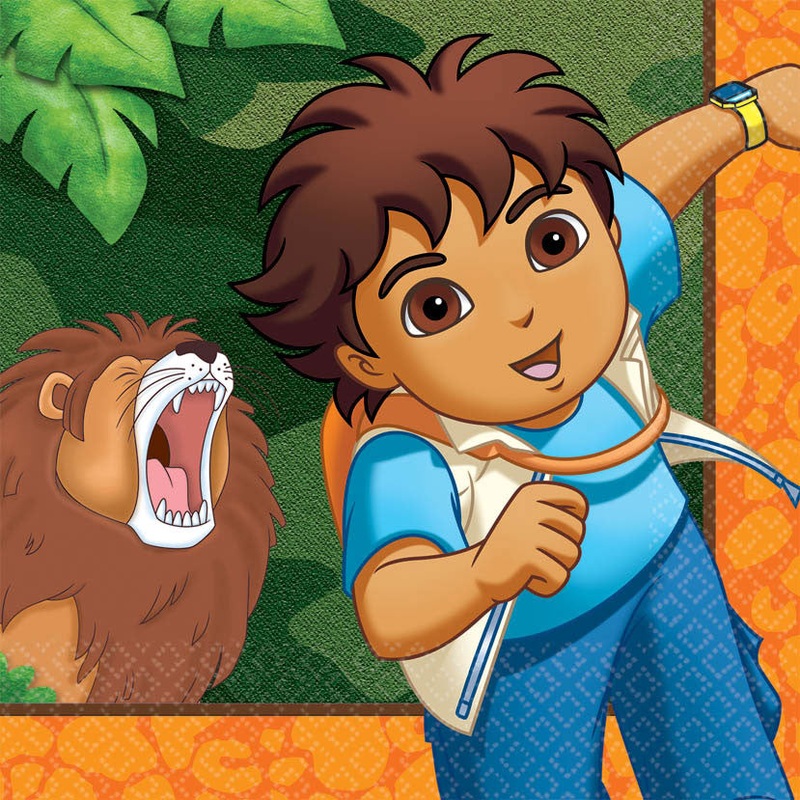 Diego's Biggest Rescue Luncheon Napkins (16ct)