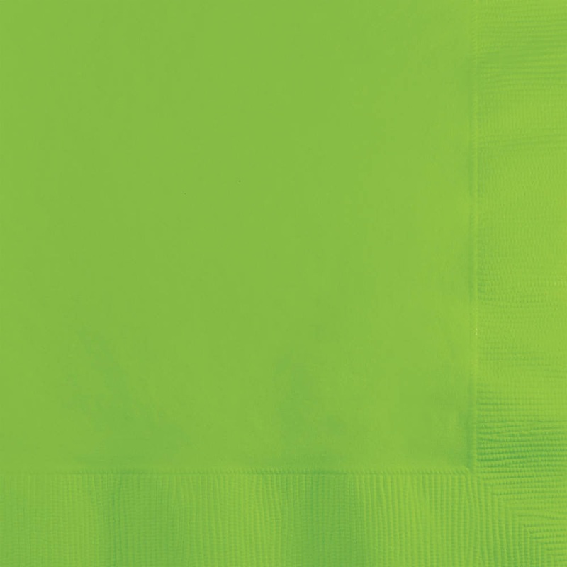 Fresh Lime Beverage Napkins (50ct)