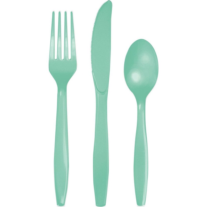 Fresh Mint Assorted Cutlery Fresh Mint (18ct)