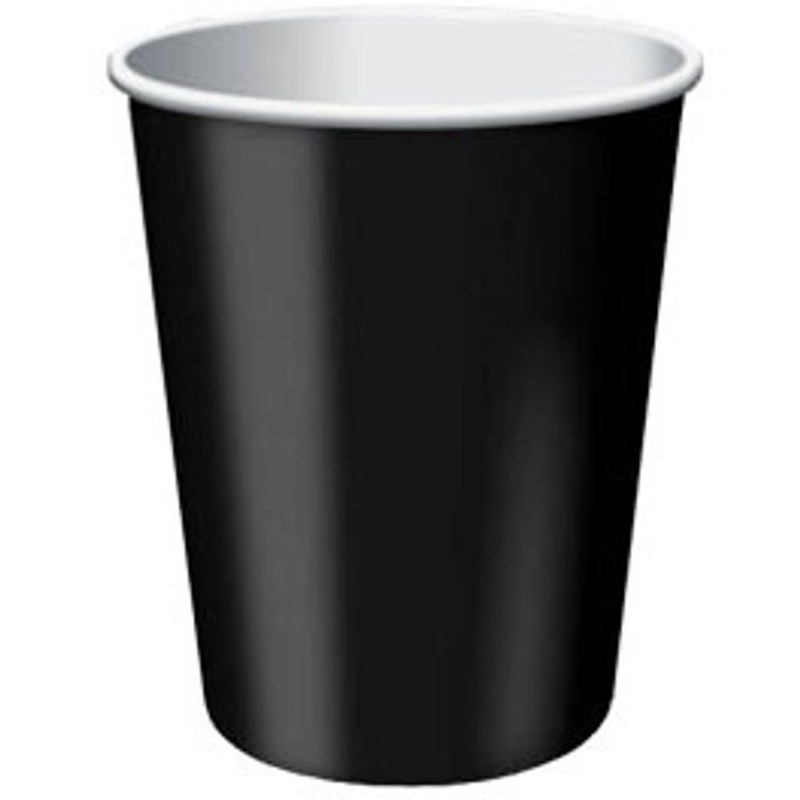 Jet Black 9 oz Cup 8 ct