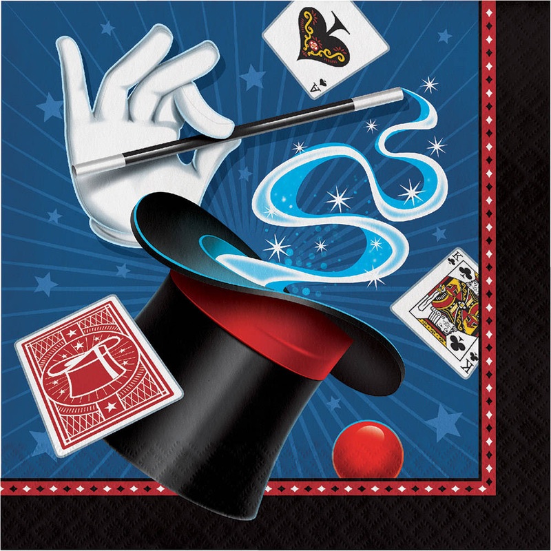 Magic Party Luncheon Napkins (16ct)