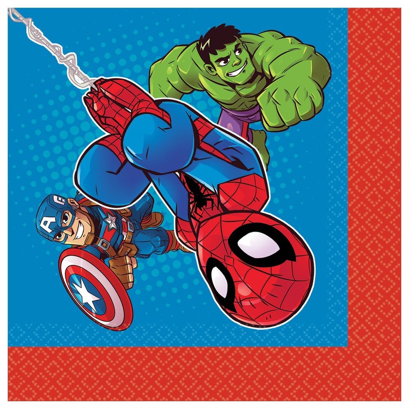 Marvel Heroes Luncheon Napkins (16ct)
