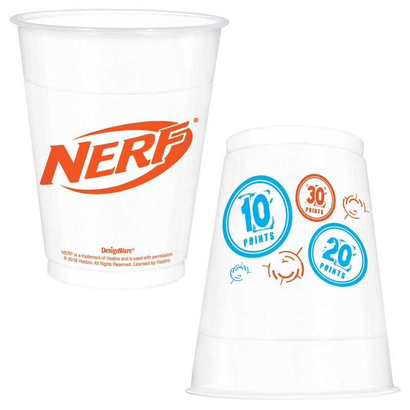 Nerf 16oz Plastic Cups, 25ct