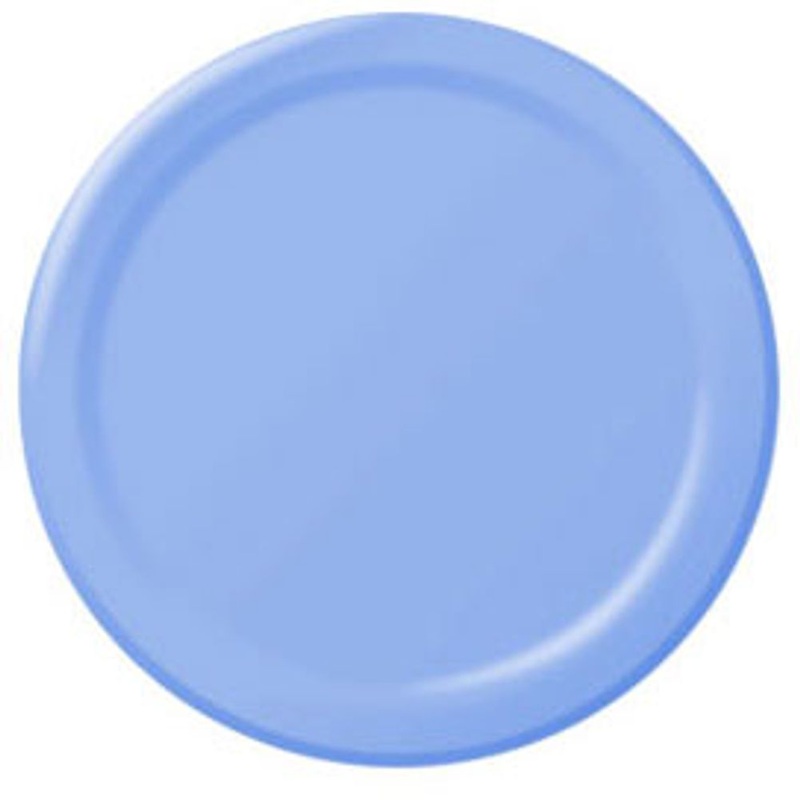 Pastel Blue Big Party Pack 7" Paper Plate