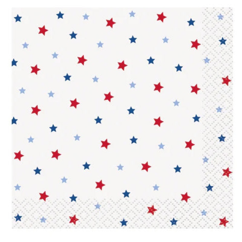 Patriotic USA Beverage Napkins (16ct)
