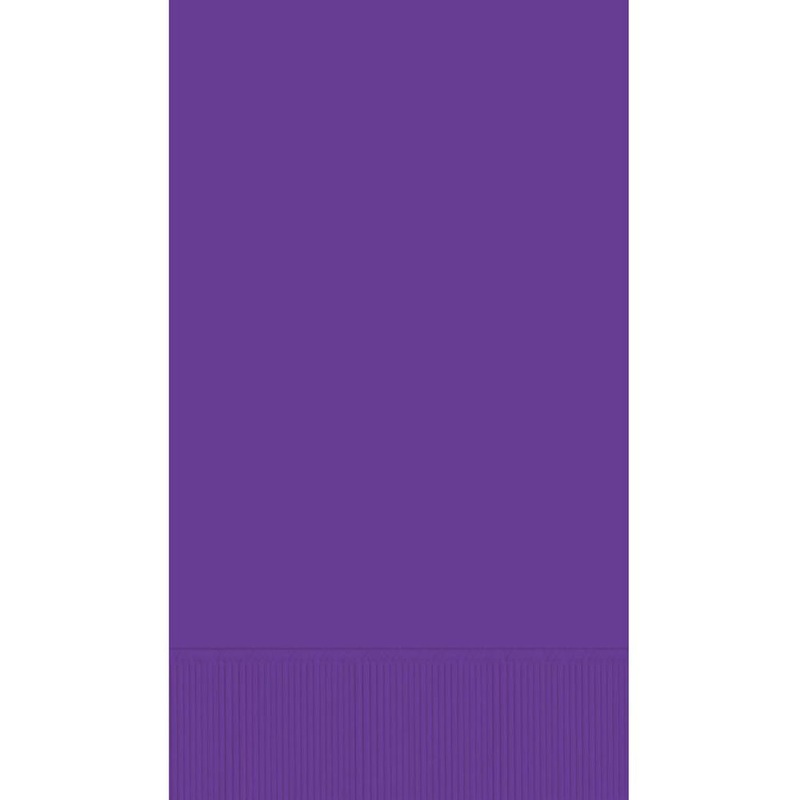 Purple Big Party Pack Guest Towel 2 ply 40 ct