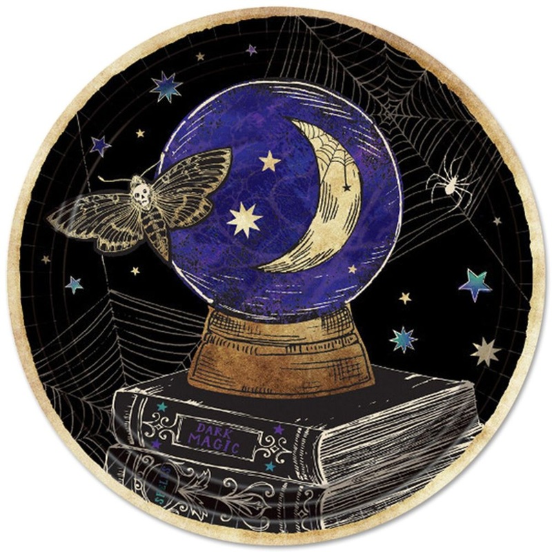 Spooks & Spells Round Plates 10.5" (8 ct)