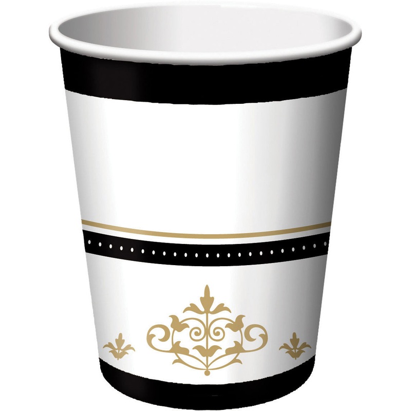 Stafford Gold 9oz Cups (8ct)