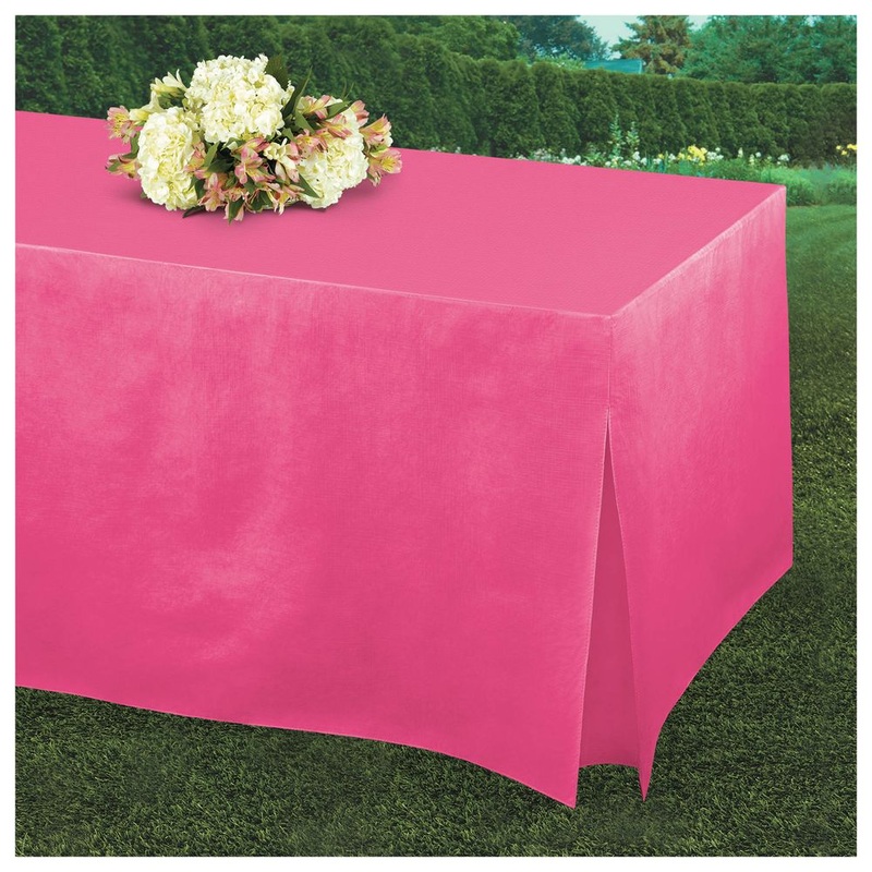 Bright Pink Tablefitter Rectangle Tablecover