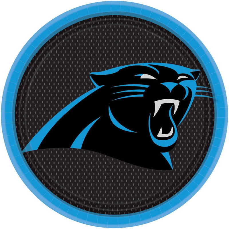 Carolina Panthers Dessert Plates (8ct)