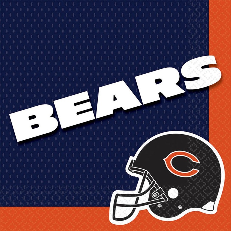 Chicago Bears Luncheon Napkins (16ct)