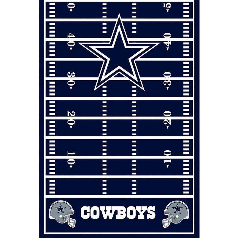 Dallas Cowboys Plastic Table Cover