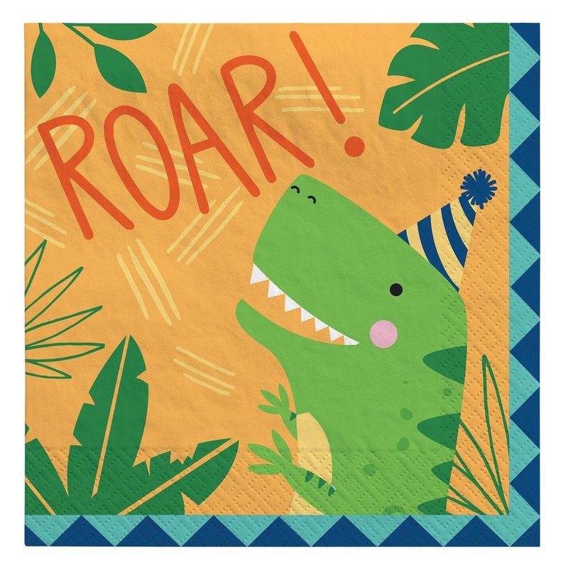 Dino-Mite Luncheon Napkins (16ct)