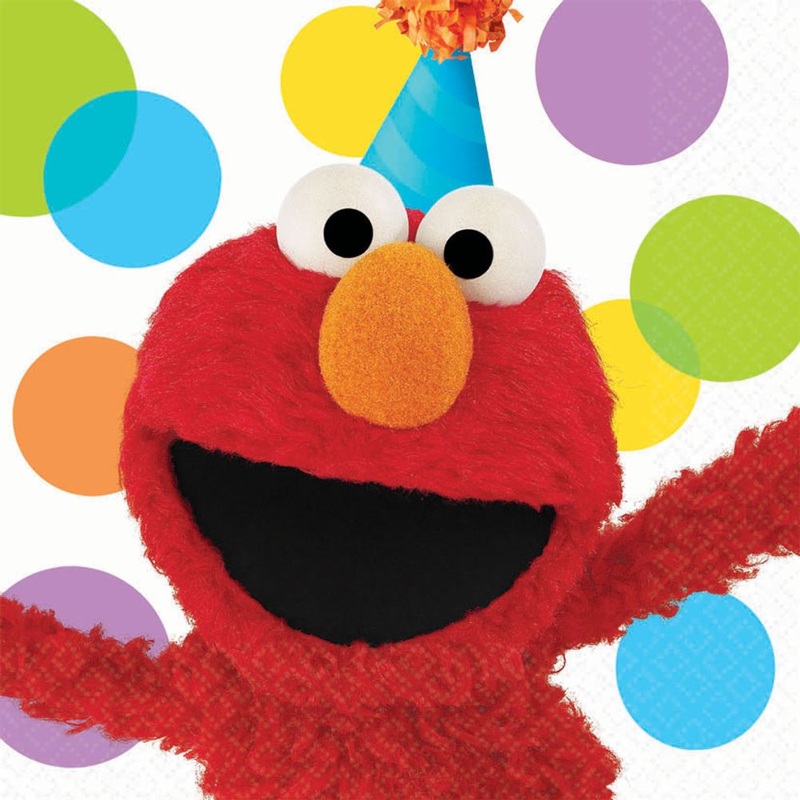 Elmo's Party Luncheon Napkins (16ct)