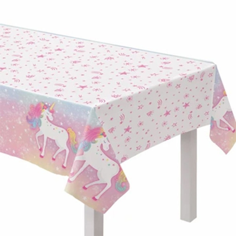 Enchanted Unicorn Plastic Table Cover (1ct)