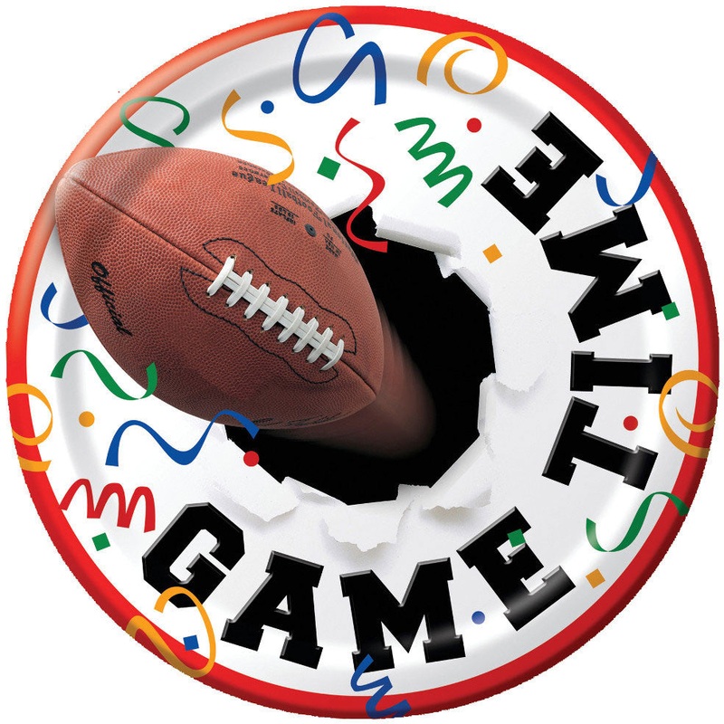 Game Time Dessert Plates (8ct)