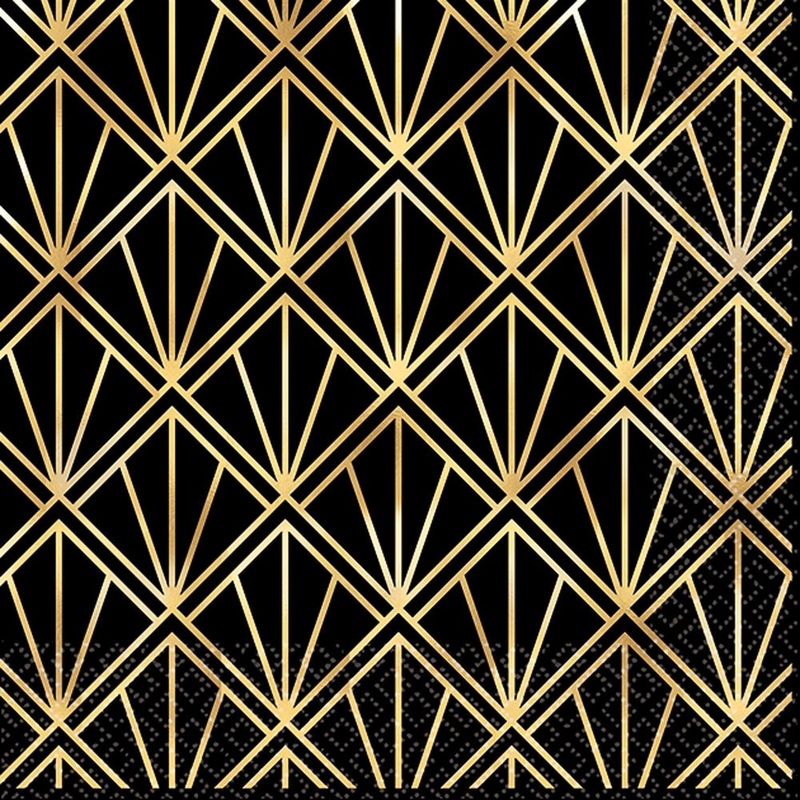 Glitz & Glam Beverage Napkins, 16ct