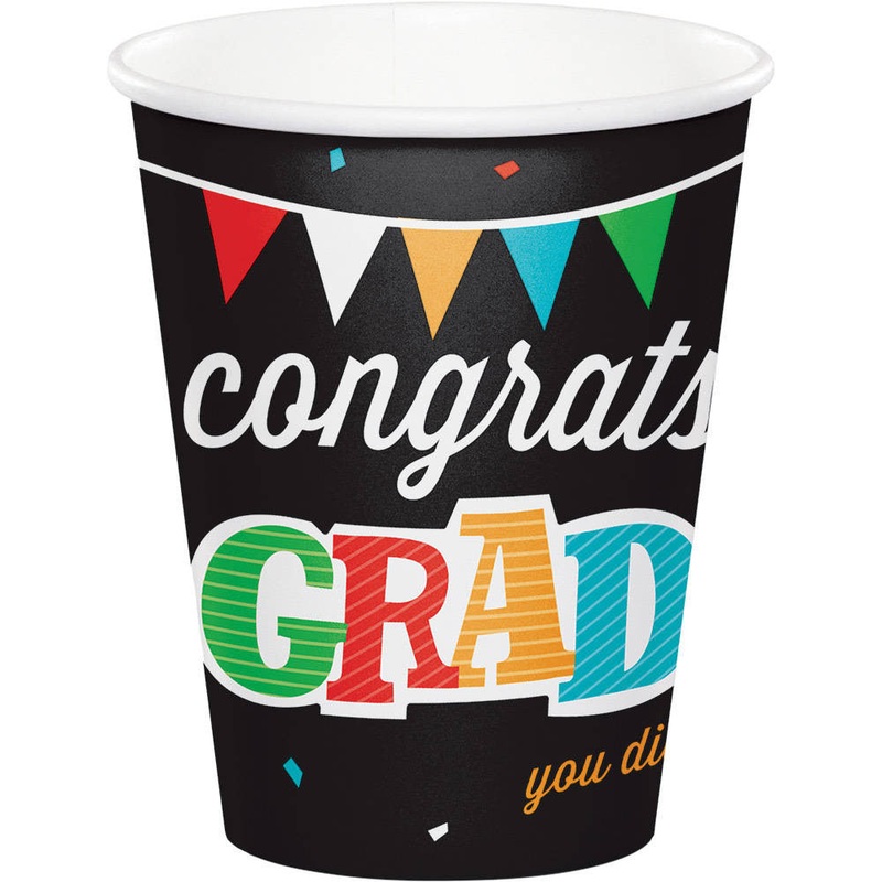 Head of the Class 9oz Paper Cups (8 ct)