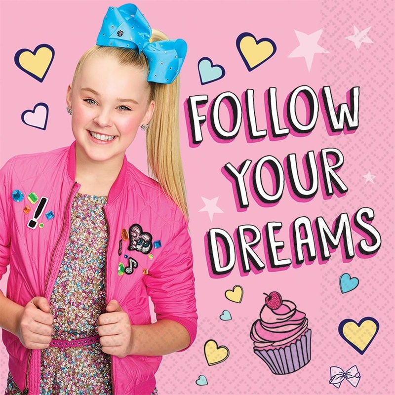 JoJo Siwa Luncheon Napkins (16 ct)