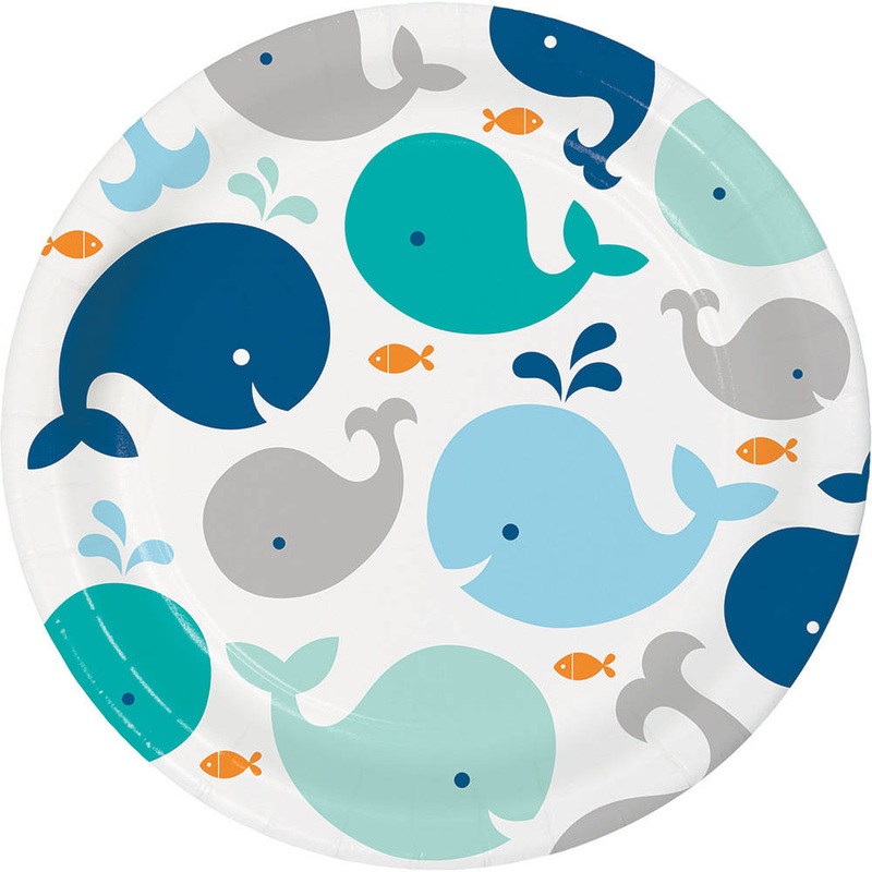 Lil' Spout Blue Dinner Plates (8ct)
