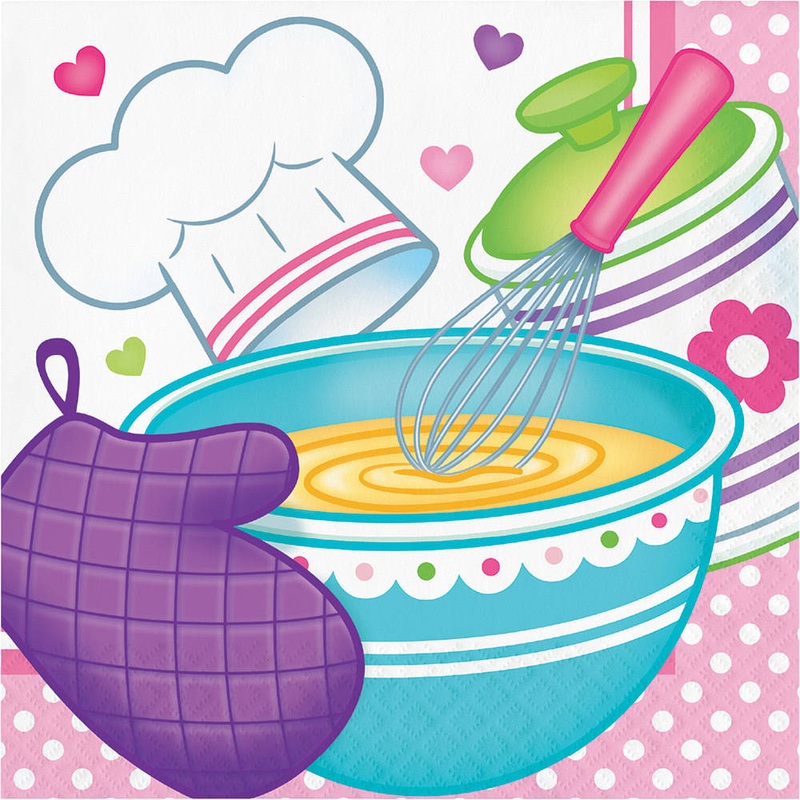 Little Chef Luncheon Napkins (16ct)