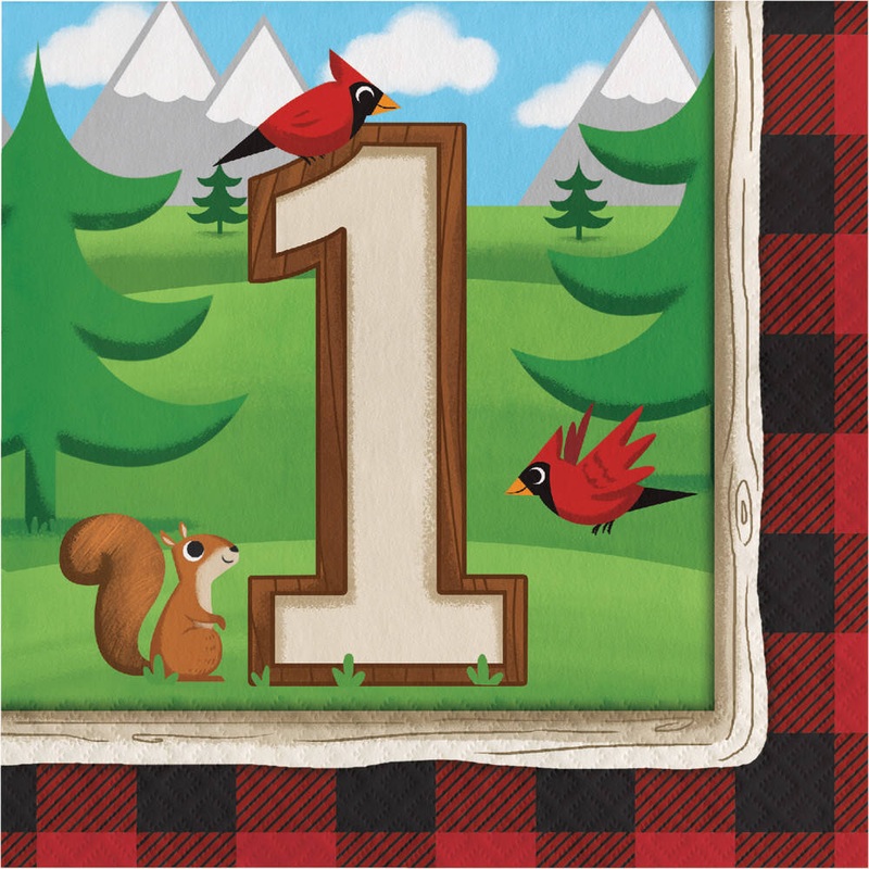 Lum Bear Jack Luncheon Napkins (16ct)
