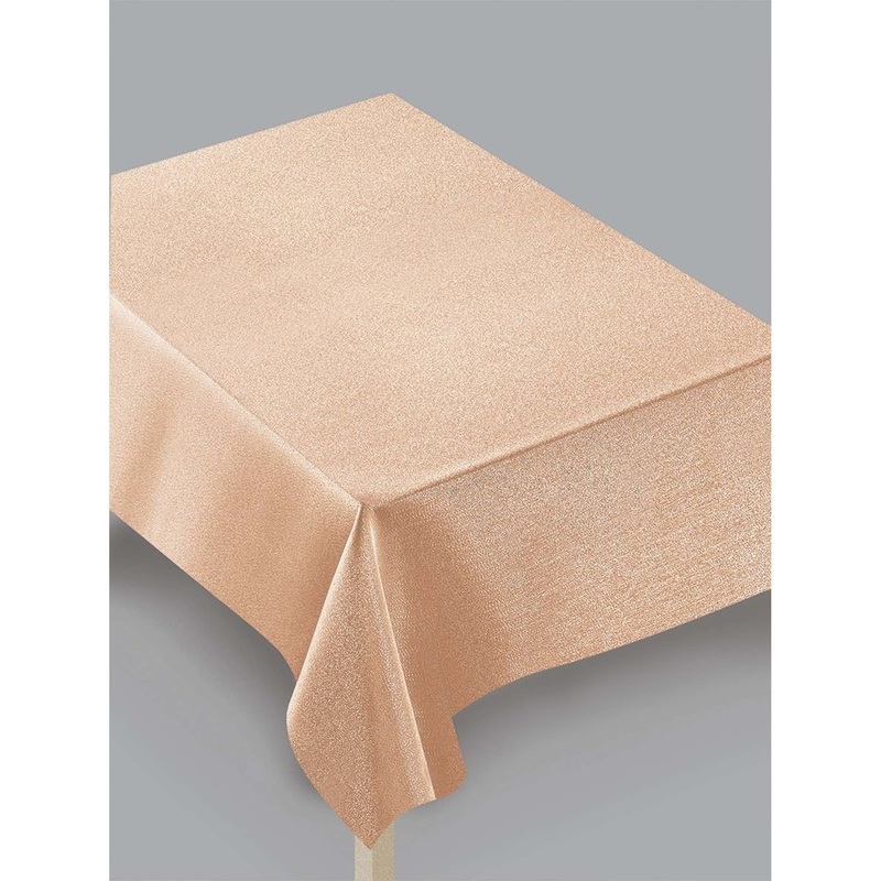 Metallic Rose Gold 60" x 84" Table Cover