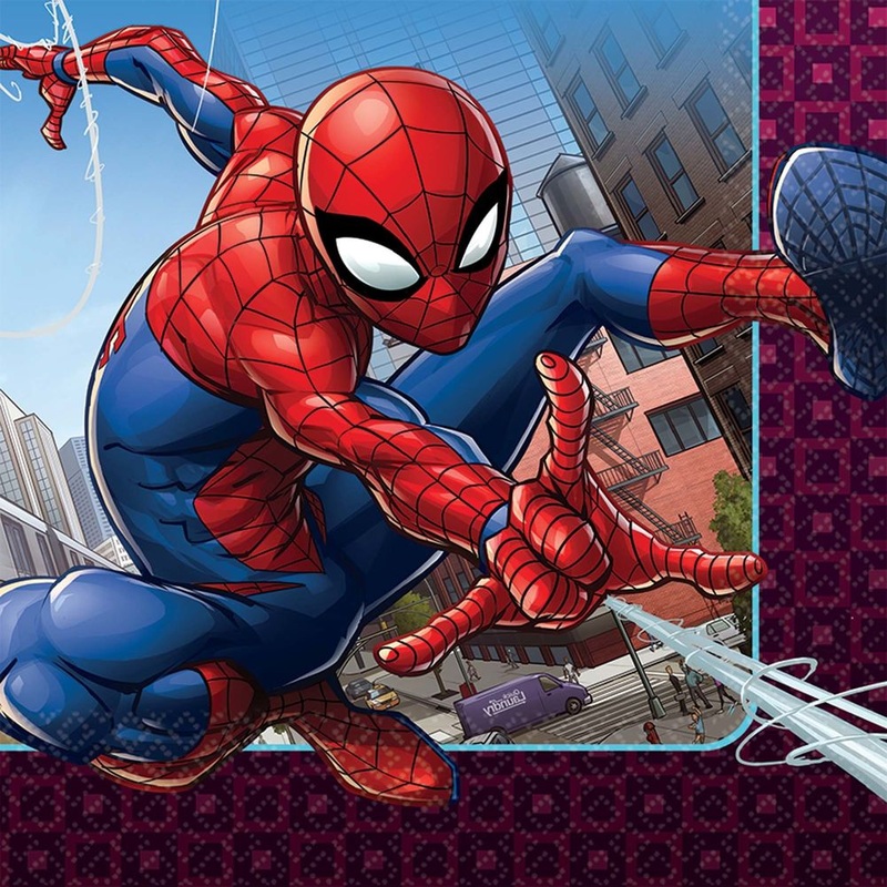 Spider-Man Webbed Wonder Luncheon Napkins (16ct)