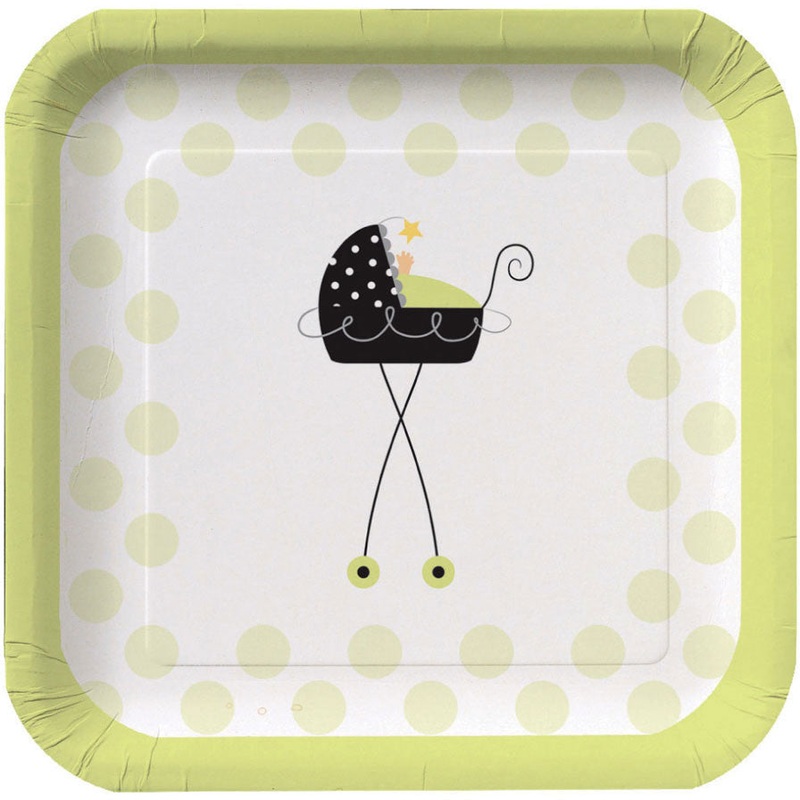 Stroller Fun Banquet Plates (8ct)
