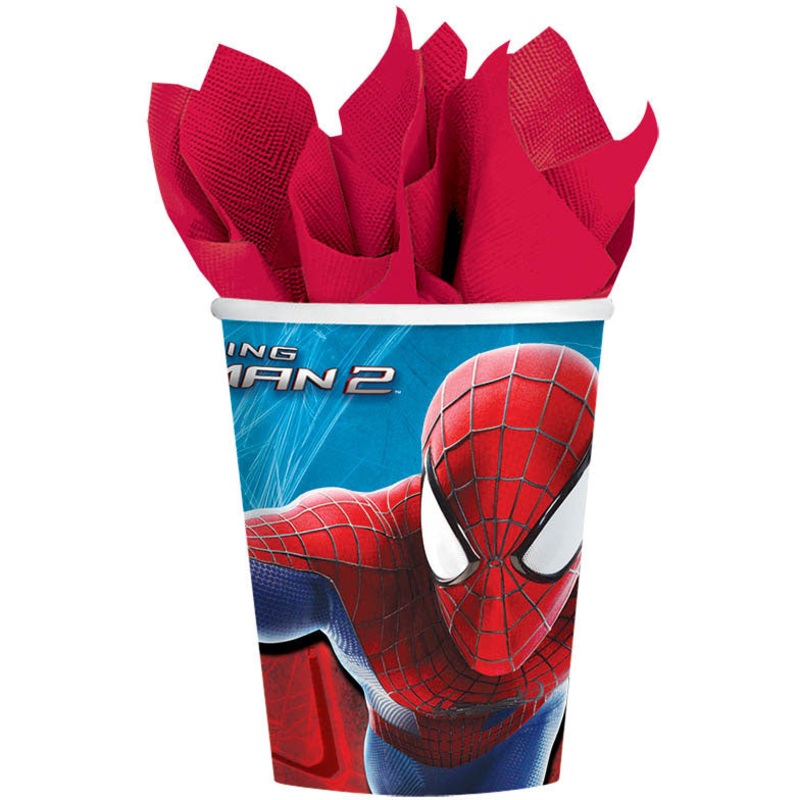 The Amazing Spider-Man 9oz Paper Cups (8ct)