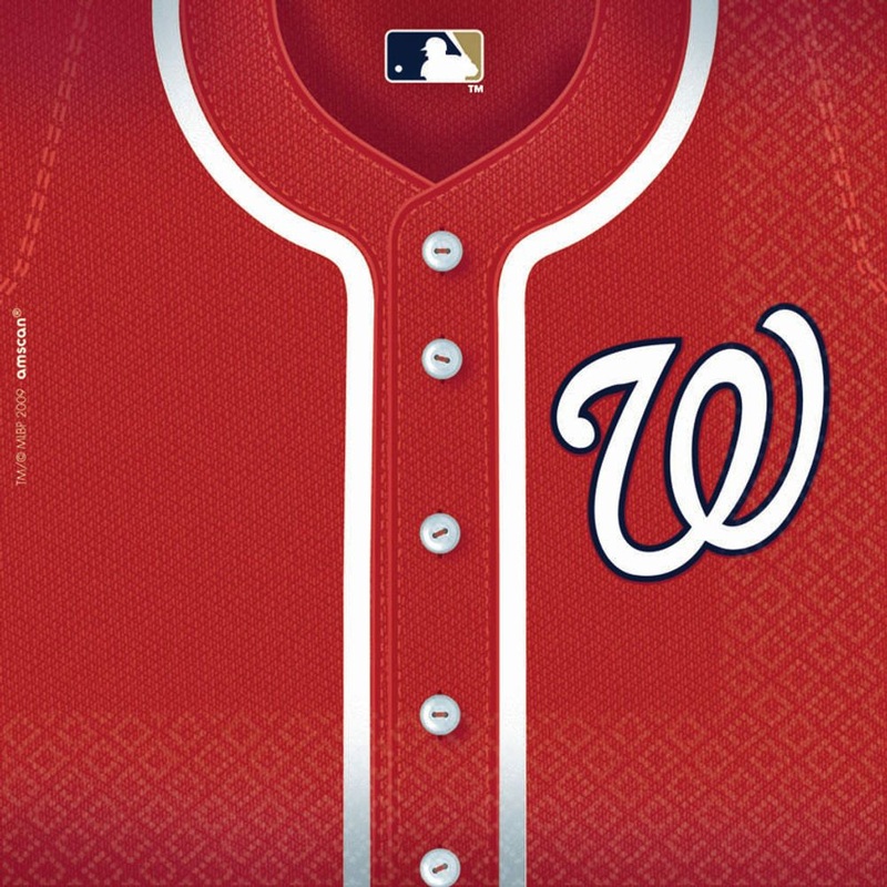 Washington Nationals Luncheon Napkins (36ct)