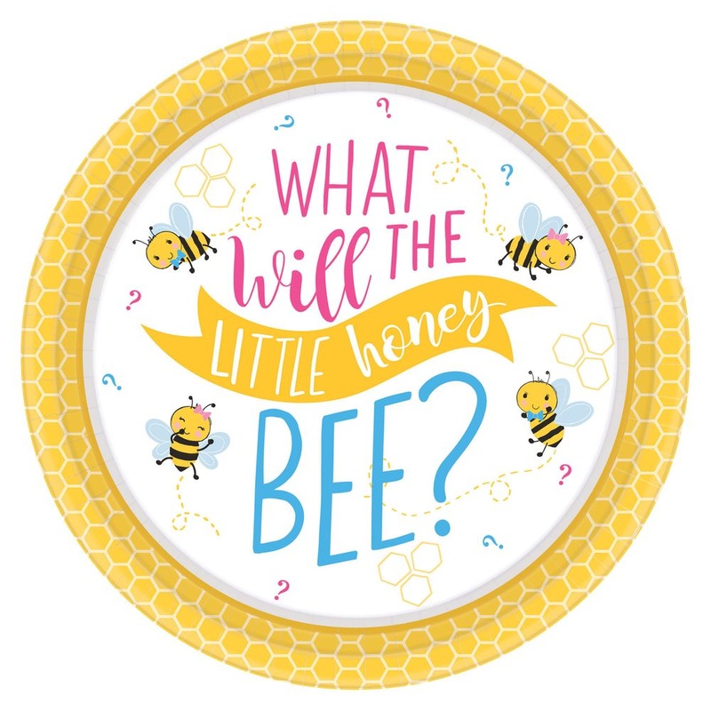 What Will It Bee? Dessert Plates, 8ct