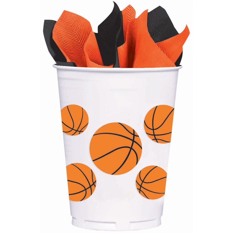 14 Oz Basketball Cup