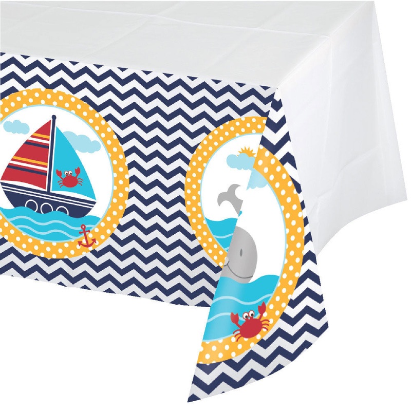 Ahoy Matey! Plastic Tablecover