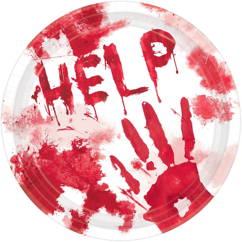 Bloody Good Time Banquet Plates (18 ct)