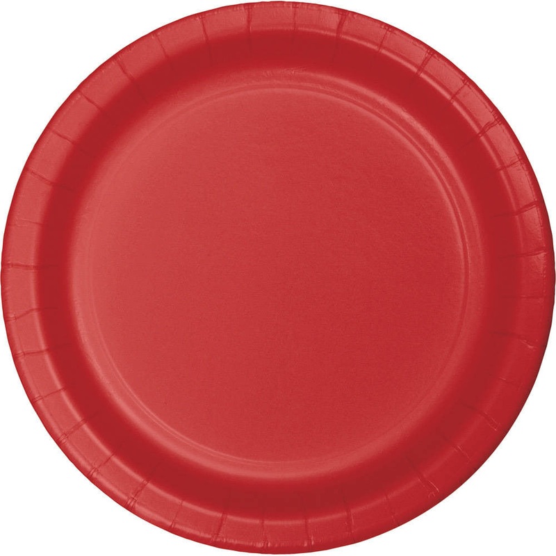 Classic Red Dinner Plates (75ct)
