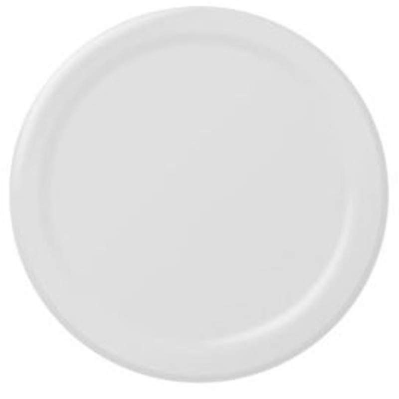 Frosty White 7" Paper Plate 8 ct
