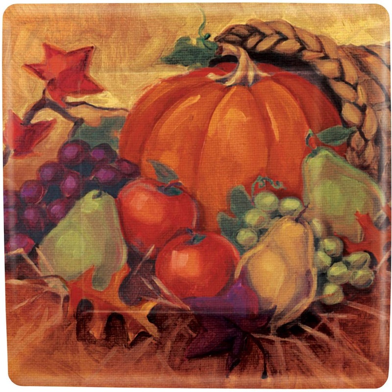 Harvest Still Life Banquet Plates (8ct)
